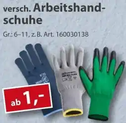 Sonderpreis Baumarkt versch. Arbeitshandschuhe Angebot