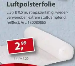Sonderpreis Baumarkt Luftpolsterfolie Angebot