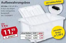 Sonderpreis Baumarkt Aufbewahrungsbox Angebot