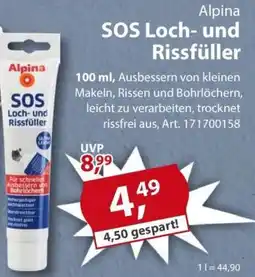 Sonderpreis Baumarkt Alpina Loch- und Rissfüller Angebot