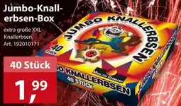 Sonderpreis Baumarkt Jumbo-Knallerbsen-Box Angebot