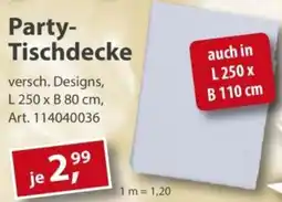 Sonderpreis Baumarkt Party-Tischdecke Angebot