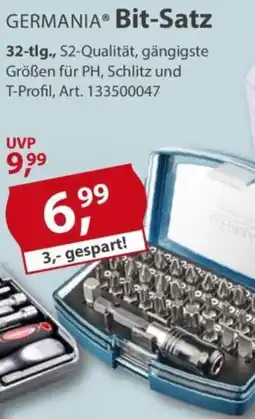 Sonderpreis Baumarkt GERMANIA Bit-Satz Angebot