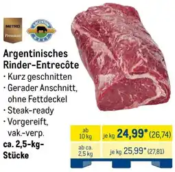 METRO Argentinisches Rinder-Entrecôte Angebot