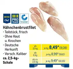 METRO METRO Chef Hähnchenbrustfilet Angebot