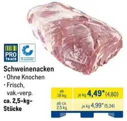 METRO Schweinenacken Angebot