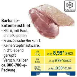 METRO Barbarie-Entenbrustfilet Angebot