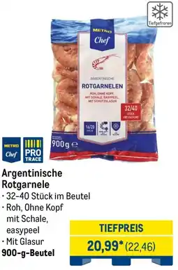 METRO METRO Chef Argentinische Rotgarnele Angebot