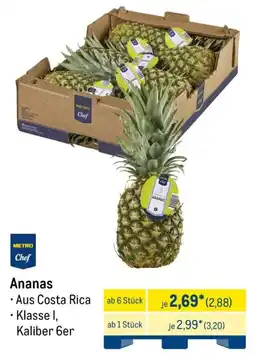 METRO METRO Chef Ananas Angebot