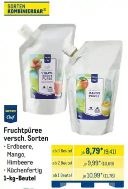 METRO Fruchtpüree Angebot