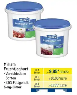 METRO Milram Fruchtjoghurt Angebot