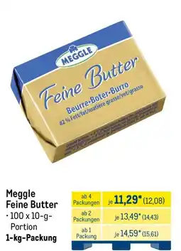 METRO Meggle Feine Butter Angebot