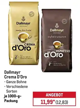 METRO Dallmayr Crema D'Oro Angebot