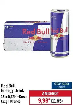 METRO Red Bull Energy Drink Angebot