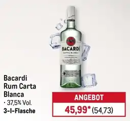 METRO Bacardi Rum Carta Blanca Angebot
