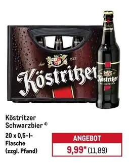 METRO Köstritzer Schwarzbier Angebot
