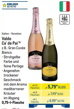 METRO Valdo Ca' de Pai Angebot