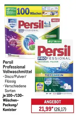 METRO Persil Professional Vollwaschmittel Angebot