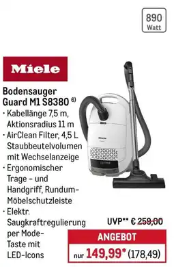 METRO Miele Bodensauger Guard M1 S8380 6 Angebot