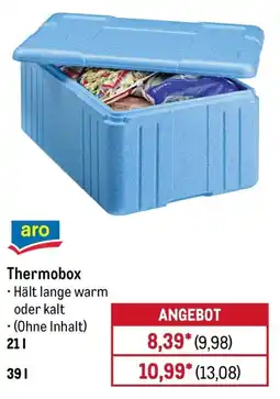 METRO aro Thermobox Angebot