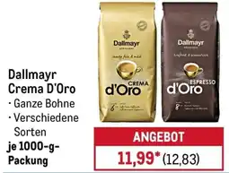 METRO Dallmayr Crema D'Oro Angebot
