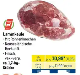 METRO Lammkeule Angebot