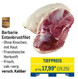 METRO Barbarie Entenbrustfilet Angebot