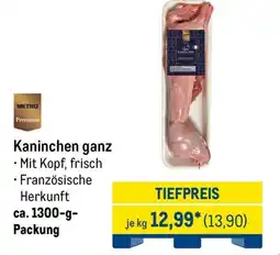 METRO Kaninchen ganz Angebot