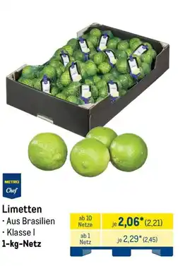 METRO Limetten Angebot