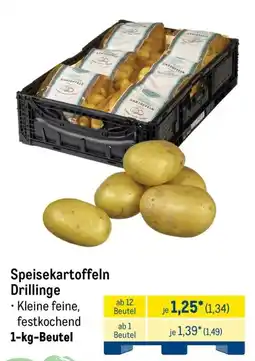 METRO Speisekartoffeln Drillinge Angebot