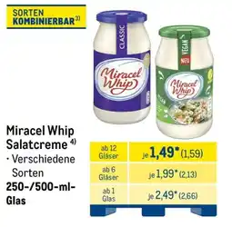 METRO Miracel Whip Salatcreme Angebot