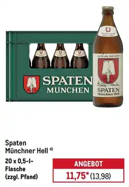 METRO Spaten Münchner Hell Angebot