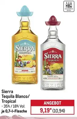 METRO Sierra Tequila Blanco/ Tropical Angebot