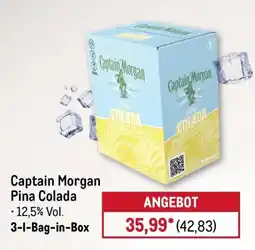 METRO Captain Morgan Pina Colada Angebot