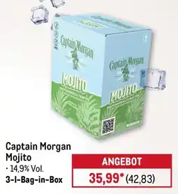 METRO Captain Morgan Mojito Angebot
