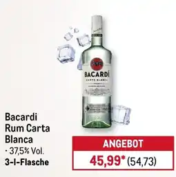 METRO Bacardi Rum Carta Blanca Angebot