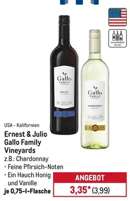 METRO Ernest & Julio Gallo Family Vineyards Angebot