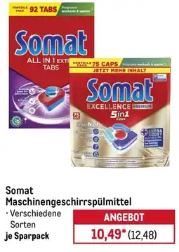 METRO Somat Maschinengeschirrspülmittel Angebot