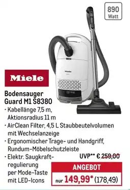 METRO Bodensauger Guard M1 S8380 Angebot