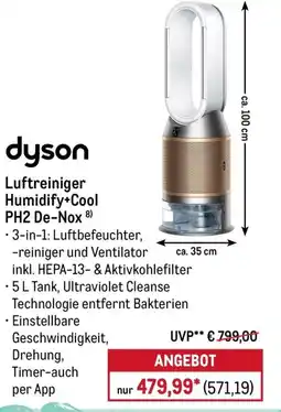 METRO Luftreiniger Humidify+Cool PH2 De-Nox Angebot