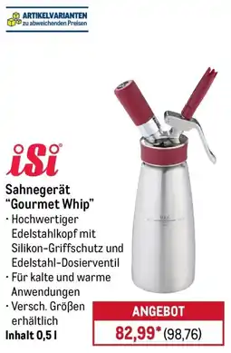 METRO iSi Sahnegerät "Gourmet Whip" Angebot
