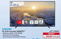 METRO SAMSUNG 55" QLED-Fernseher GQ55Q7F26 Angebot