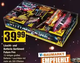 V Baumarkt NICO Feuerwerk Leucht- und Batterie-Sortiment Future Fire Angebot