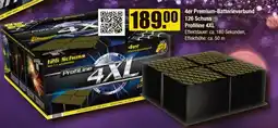V Baumarkt NICO Feuerwerk 4er Premium-Batterieverbund 126 Schuss Profiline 4XL Angebot
