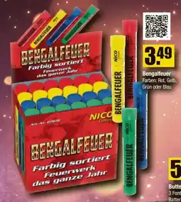 V Baumarkt NICO Feuerwerk Bengalfeuer Angebot