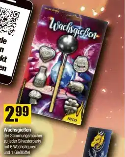 V Baumarkt NICO Feuerwerk Wachsgießen Angebot