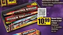 V Baumarkt NICO Feuerwerk Riesen Vulkan Heaven & Hell 2 Stück Angebot