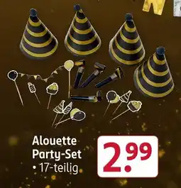 Rossmann Alouette Party-Set Angebot