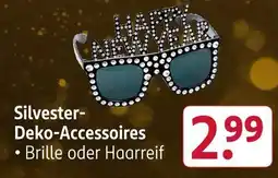 Rossmann Silvester- Deko-Accessoires Angebot