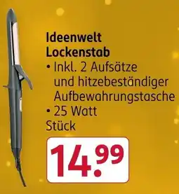 Rossmann Ideenwelt Lockenstab Angebot